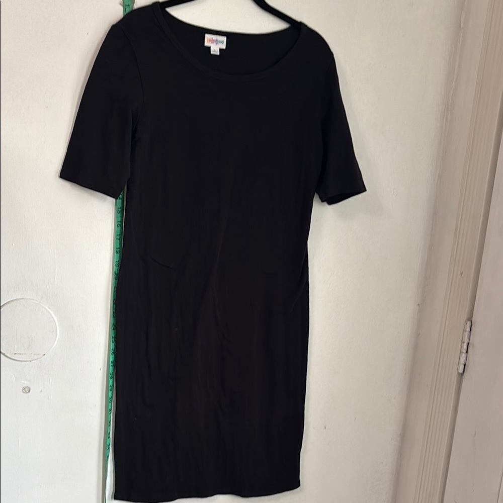 Hanes Black Midi Dress